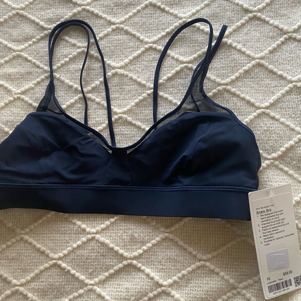 Navy Blue Lululemon Anew bra